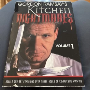 Gordon Ramsay’s Kitchen Nightmares, Volume 1, (2 DVD Set) Free Post Region Free - Picture 1 of 3