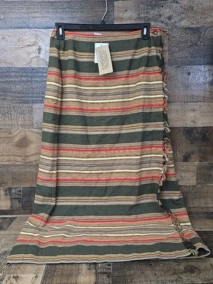 VTG Cambridge Dry Goods Skirt Women 14 Maxi Modest Aztec Boho Cottagecore Cotton - Image 1 of 4