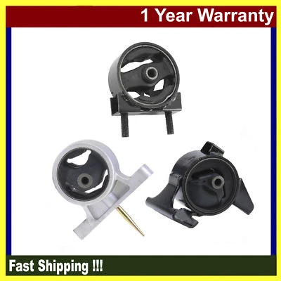 Engine Motor and Transmission Mount For Suzuki Aerio 2002-2003 2.0L 2WD Set 3Pcs - Image 1 of 4
