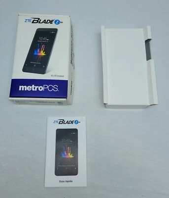 ZTE Blade Z Max MetroPCS (Guía de inicio rápido solo con caja, sin teléfono) Foto 1 de 4