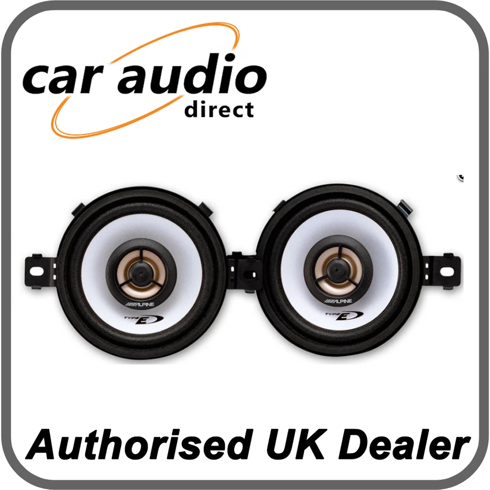 Alpine SXE-0825S 8cm 3.5" 150W Car Radio Stereo Audio Speakers Door Shelf New - Image 1 of 1