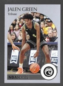 JALEN GREEN 2021-22 Chronicles Draft Picks NBA Hoops Tribute Rookie Card Rockets - Picture 1 of 2
