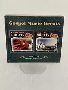 Gospel Music Greats, Vol. 3-4 by Various Artists (CD, Oct-2003) New Sealed 1223 - Picture 1 of 2