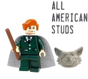 LEGO Harry Potter Profesor Remus Lupin Hombre Lobo Minifigura en 2004 Set 4756 - Imagen 1 de 11