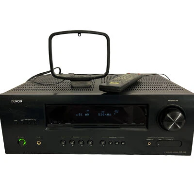 Denon AVR-1312 - 5.1 Ch HDMI Surround Sound Receiver w/ Remote Bundle; Tested! - Image 1 of 4