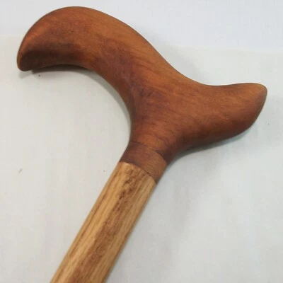 Caña de madera de cedro de roble grande hecha a mano cortada a medida Foto 1 de 4