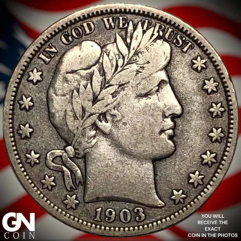 1903 O Barber Half Dollar  Q6065 Cover