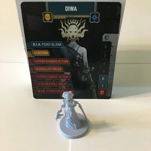 Zombicide: Invader Kabuki Gang Survivor OIWA Miniature Figure & Card - Picture 1 of 7