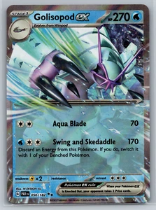 Golisopod ex Pokemon SV Paradox Rift Double Rare 050/182 - Picture 1 of 2