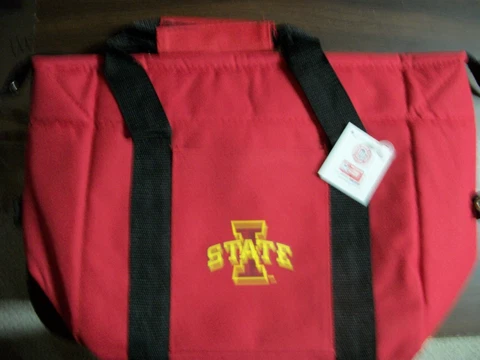 SOFT SIDED 12 PACK COOLER BAG IOWA STATE Cover