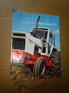 vintage 1980's JI Case Agri King 1570 Try The Big One Tractor Sales Brochure - Picture 1 of 4