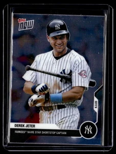 2020 Topps Now Chrome Derek Jeter Career Retrospective #DJ-2 Derek Jeter - Picture 1 of 2