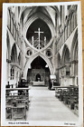 Wells Cathedral The Nave C1920  Real Photo Postcard