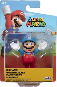 Super Mario Ice Mario Open Arms Collectible Action Figures Toys 2.5 Inch - Picture 1 of 4