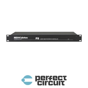 MIDI Solutions F8 Footswitch Controller MIDI UTILITY - NEW - PERFECT CIRCUIT - Picture 1 of 3