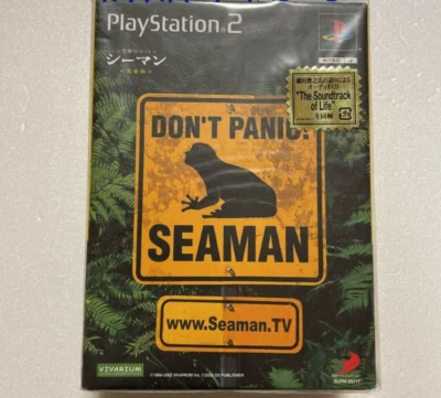 SONY PS2 SEAMAN COMPLETE EDITION NEW SEALED JPN IMPORT - Image 1 of 4