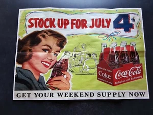 1942 WW2 USA WOMEN SEXY LADY GIRL ADS DRINKS PARTY SOLDIER PROPAGANDA POSTER 413 - Picture 1 of 6