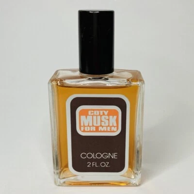 Coty MUSK for Men Cologne Splash 2.0 oz Vintage NOS NWOB Foto 1 de 2