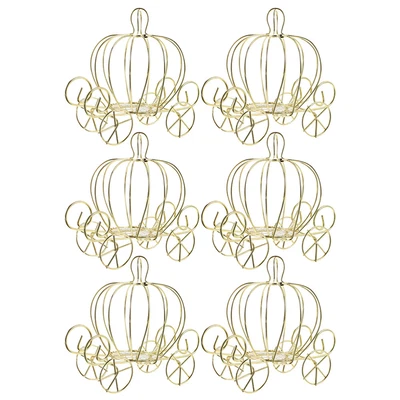 6 cajas de dulces cajas de regalo de boda recuerdos cajas de golosinas diseño de carro Foto 1 de 4