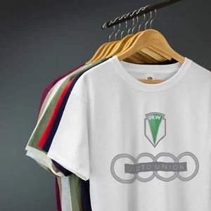 DKW Auto Union T-Shirt Classic Car Enthusiast VARIOUS SIZES & COLOURS - Picture 1 of 6