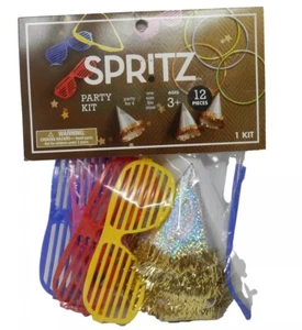 Juego de 12 piezas Spritz Party Kit. Fiesta para 4, talla única para la mayoría, edades 3+ - Imagen 1 de 4