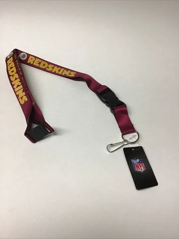 Washington Redskins NFL Safety Breakaway Keychain Lanyard Detachable Clip MM6 Cover