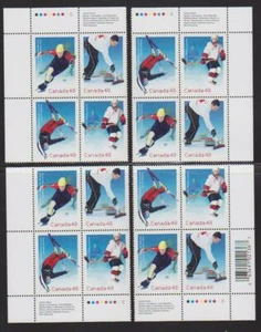 2002 Canada SC# 1939a - Olympic Winter Games - Plate Blocks of 4 M-NH Lot # 3508 - Picture 1 of 1