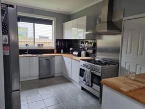 Flat Pack Kitchen Cabinet Wall Cabinet 600 High Gloss White - Picture 1 of 2