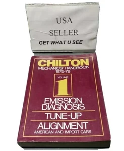 Chilton Machanics Hand Book 1975 1978 Volume 1 - Picture 1 of 12