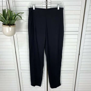 Lior Paris Black Depose Classic Pants Side Zip Split Cuff Womens Size T2 US 6 - Picture 1 of 11