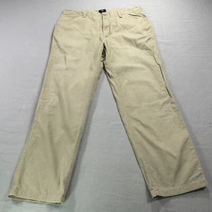 VINTAGE Calvin Klein Jeans Mens 38x31 Beige Denim Classic Fit Straight Pants * - Picture 1 of 12