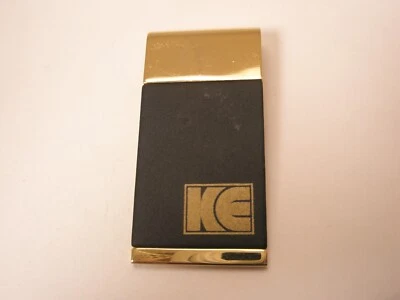 KE or K&E  Logo or Monogram Initials Vintage Money Clip mc03 - Image 1 of 4