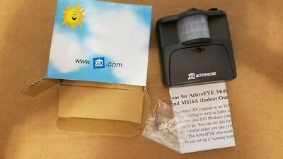 X-10 MS16A ActiveEye Motion Sensor Outdoor SmartHome Home Security Alarm System - Image 1 of 4