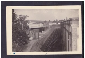 Cartolina Fotografica Brasile Brazil AGUDOS Stazione Ferroviaria XB228 - Imagen 1 de 1