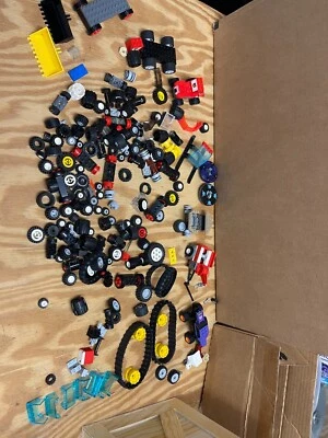 Lego wheels, tires car parts and more wheels!! build build build! - Image 1 of 4