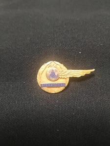 1940s Pan American Airlines Flight Attendant Pin  LGB 10-K - Picture 1 of 4