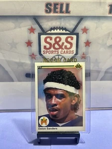 1990 Upper Deck - #13 Deion Sanders STAR ROOKIE NM-MINT OR BETTER - Picture 1 of 2