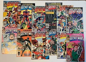 Marvel Super Heroes Secret Wars #1-12 Complete Run W/ #8 (1984) Nice Collection - Picture 1 of 22