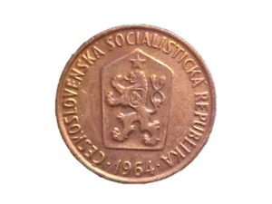 1964 Czechoslovakia 50 Haleru KM# 55.1 - Very Nice Circ Collector Coin!-c3014xux - Picture 1 of 2