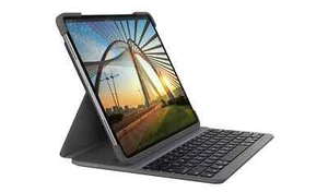Logitech SLIM FOLIO PRO für iPad Pro 12.9 3. und 4. Gen. - UK- QWERTY-Layout - Bild 1 von 6