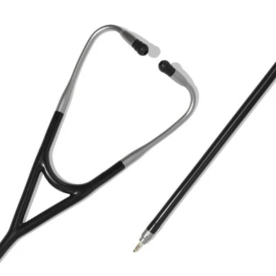 Eko CORE 500™ Digital Stethoscope Earpiece - Silver - Image 1 of 3