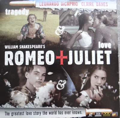 Romeo Julia US Laser Disc LD Film Video CD Laserdisk Leonardo DiCaprio Englisch - Bild 1 von 4
