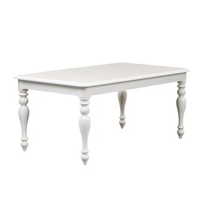 Summer House 5 Piece Rectangular Table Set in Oyster White - Image 1 of 4