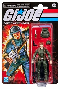 G.I. Joe Retro 3.75 Inch Grunt Action Figure with Protective Case - Picture 1 of 2