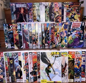 62 Dc Comics Lot With JSA JLE JLA SUPERMAN AZREAL ++ Fast Shipping - Picture 1 of 10