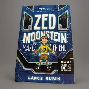 Zed Moonstein Makes A Friend (ARC-8/2025, Paperback) *NEW* - Picture 1 of 2
