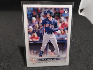 2022 J.J. Matijevic #US297 Topps Update RC NM - Picture 1 of 2