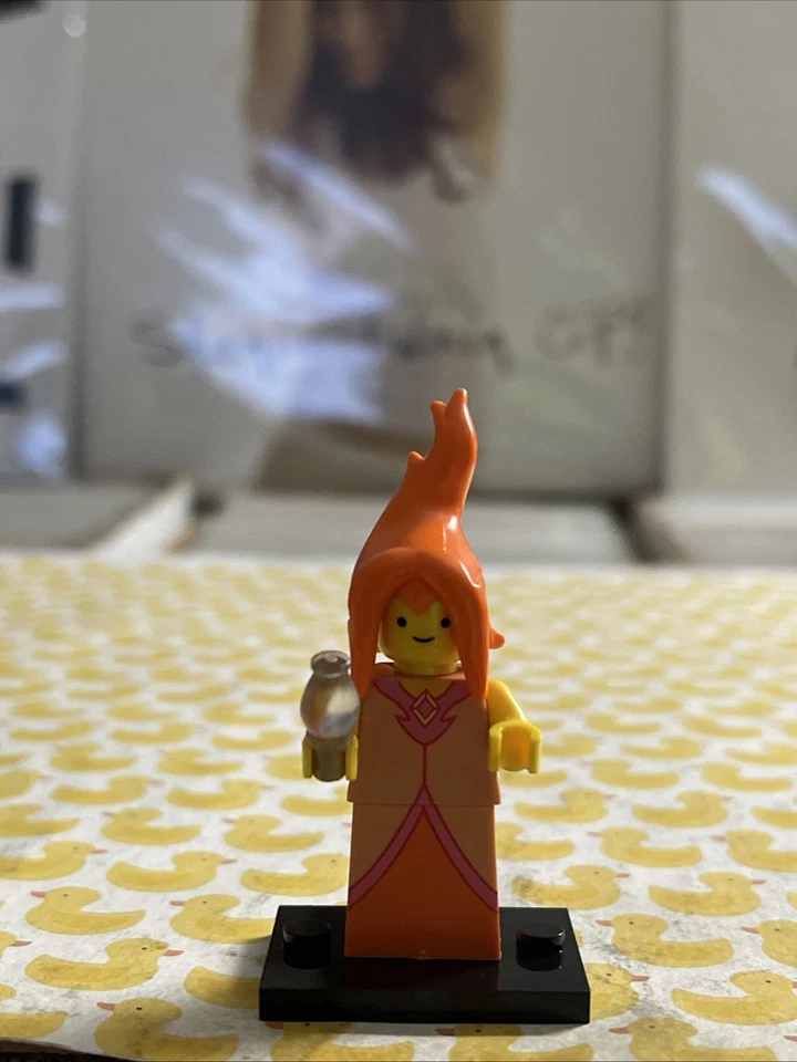 FLAME PRINCESS ADVENTURE TIME LEGO MINIFIG MINI FIGURE pendleton ward fire - Image 1 of 4