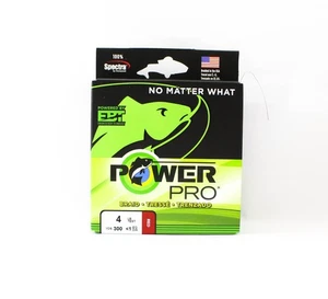 Power Pro Braided Spectra Line 4lb x 300yds Red (7695) - Picture 1 of 6