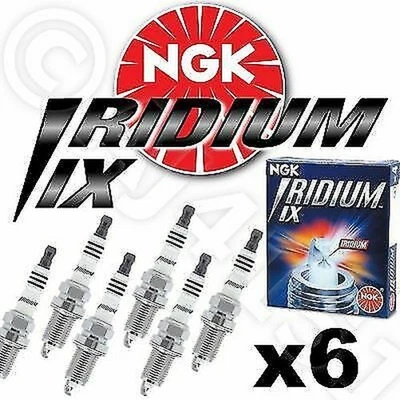 6 x NGK Iridium Spark Plugs ROVER 75 2.5 1999-2005 - Image 1 of 3